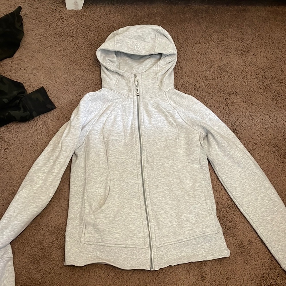 Lululemon full zip scuba